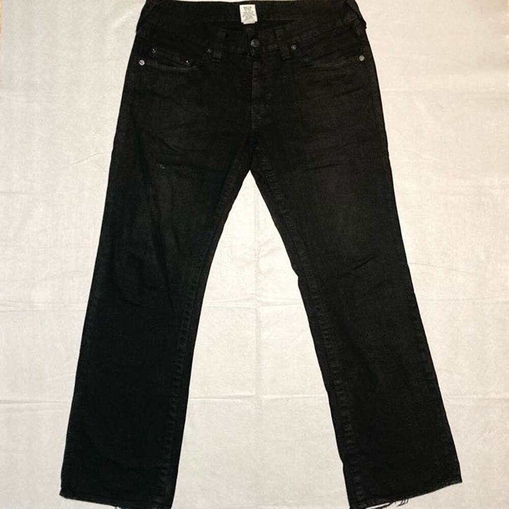True Religion Bobby Jeans Men's 36x Made in USA Y2k Black